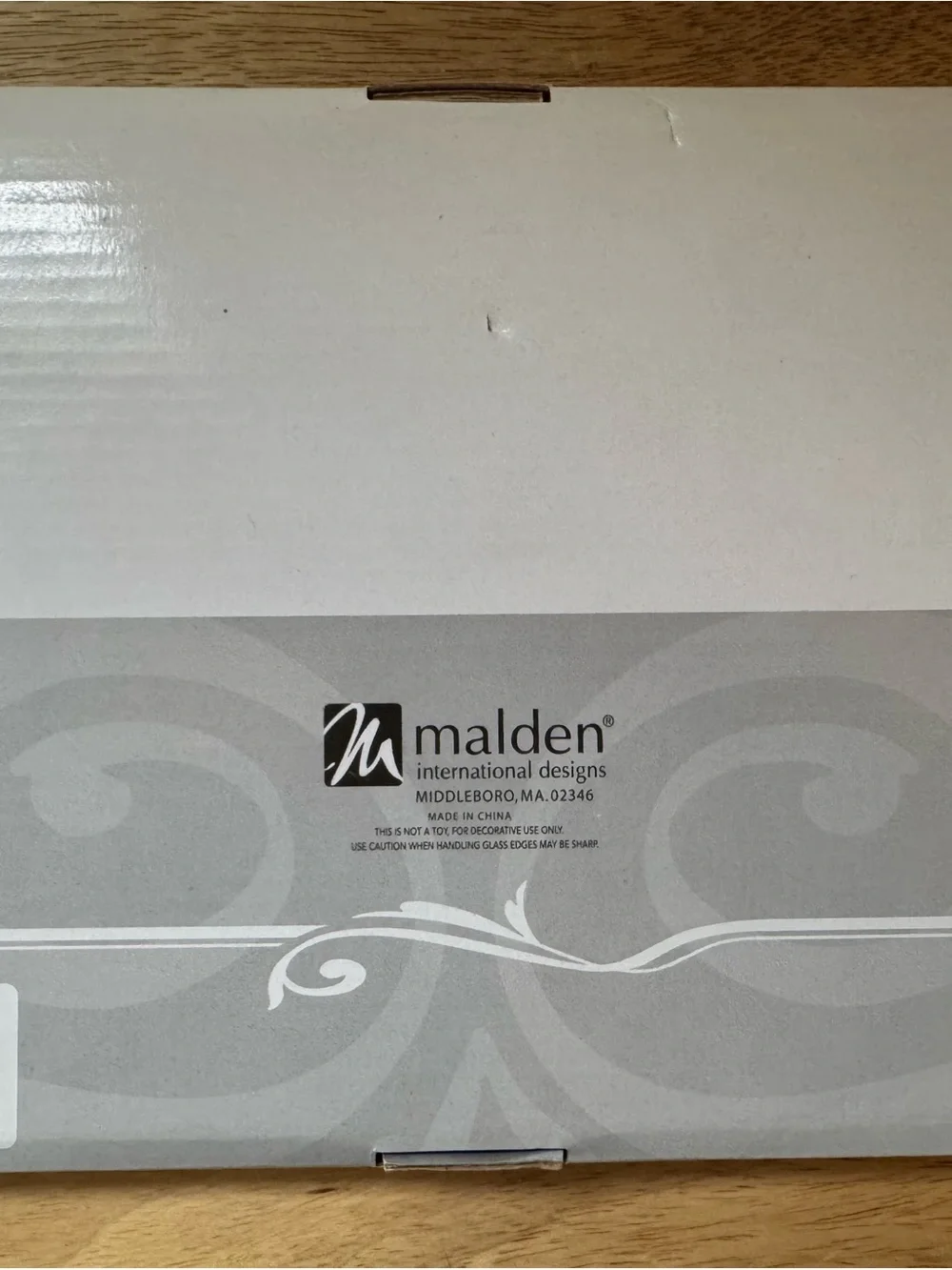 Malden Gray Frame with Silver 